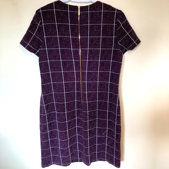 Calvin Klein Speckle Line Sheath Dress - Size 12 - Picture 2 of 8